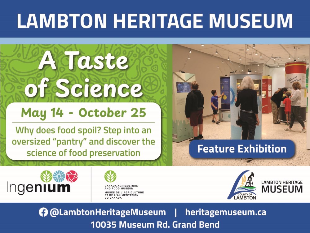 A Taste of Science exhibit promotional image