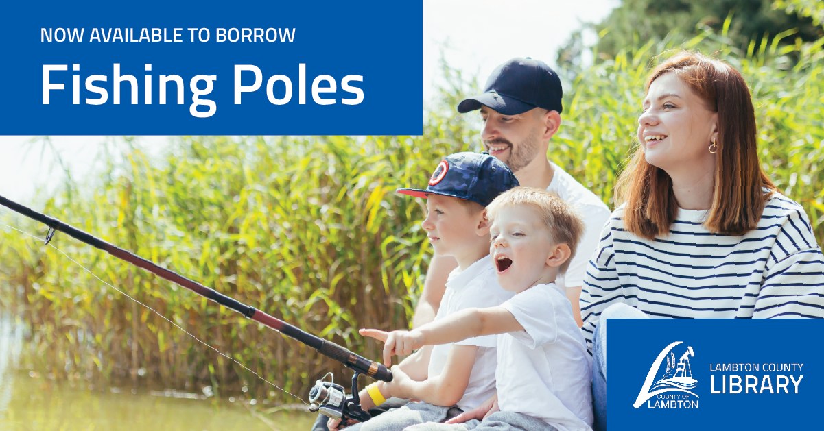 Promotional image for fishing poles