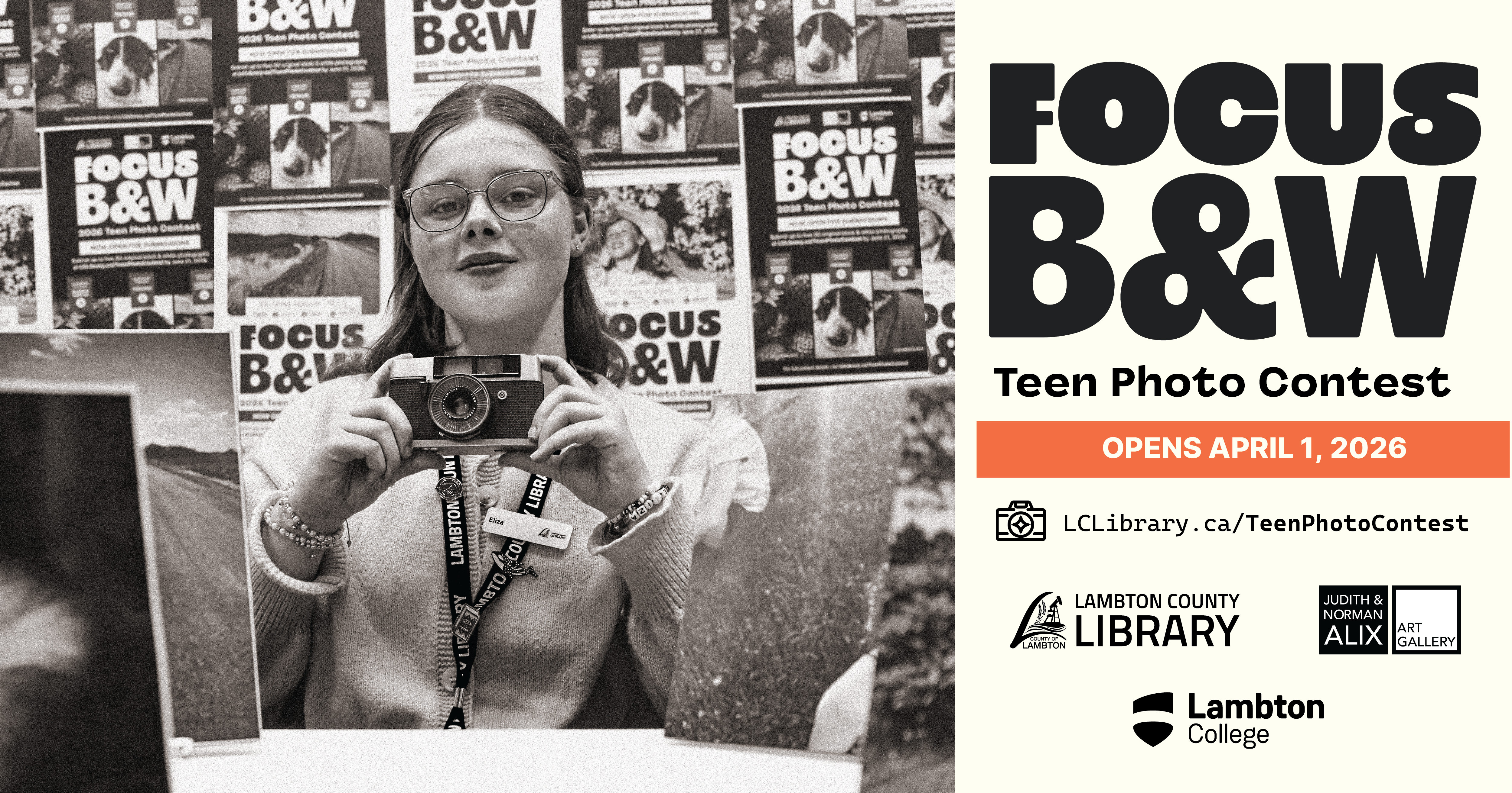 Promotional image for Teen Photo Contest