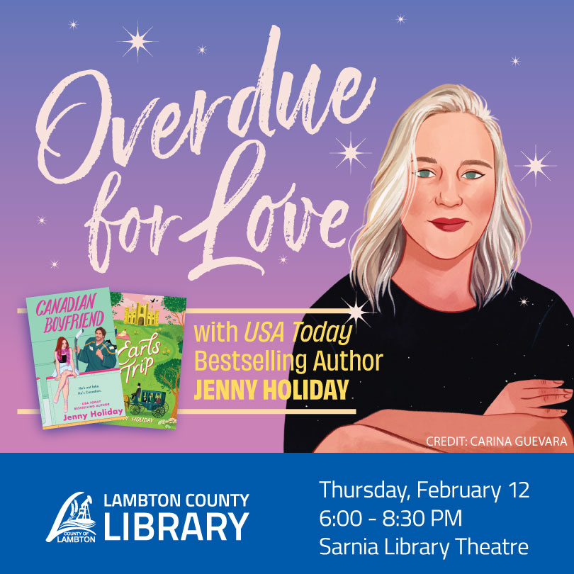 Illustration promotion for the Overdue for Love event