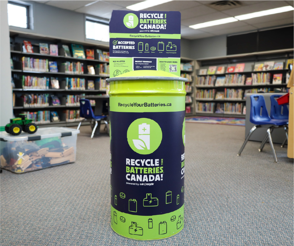 Promotional image for battery recycling