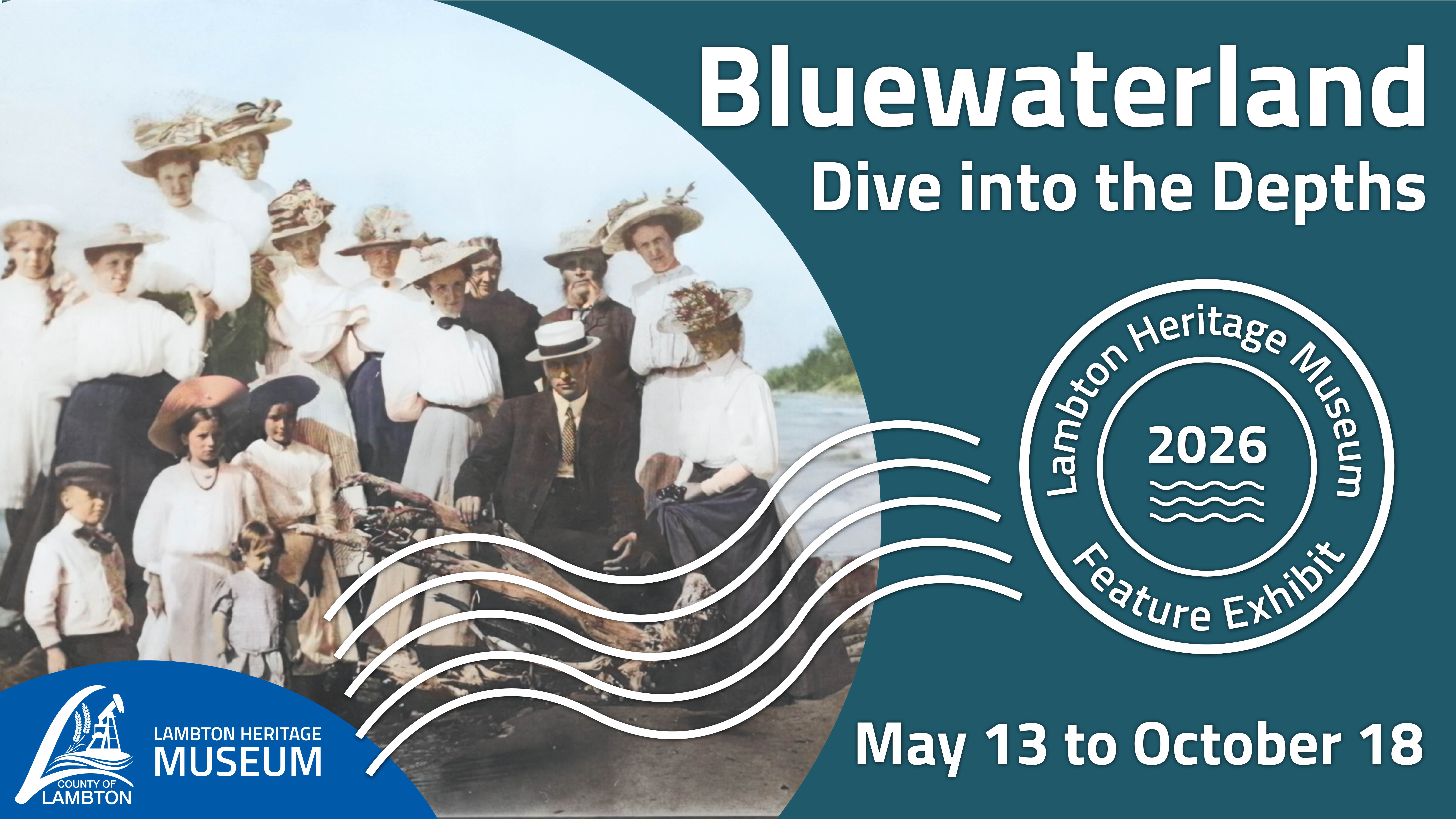 Promotional Image for Bluewaterland exhibition