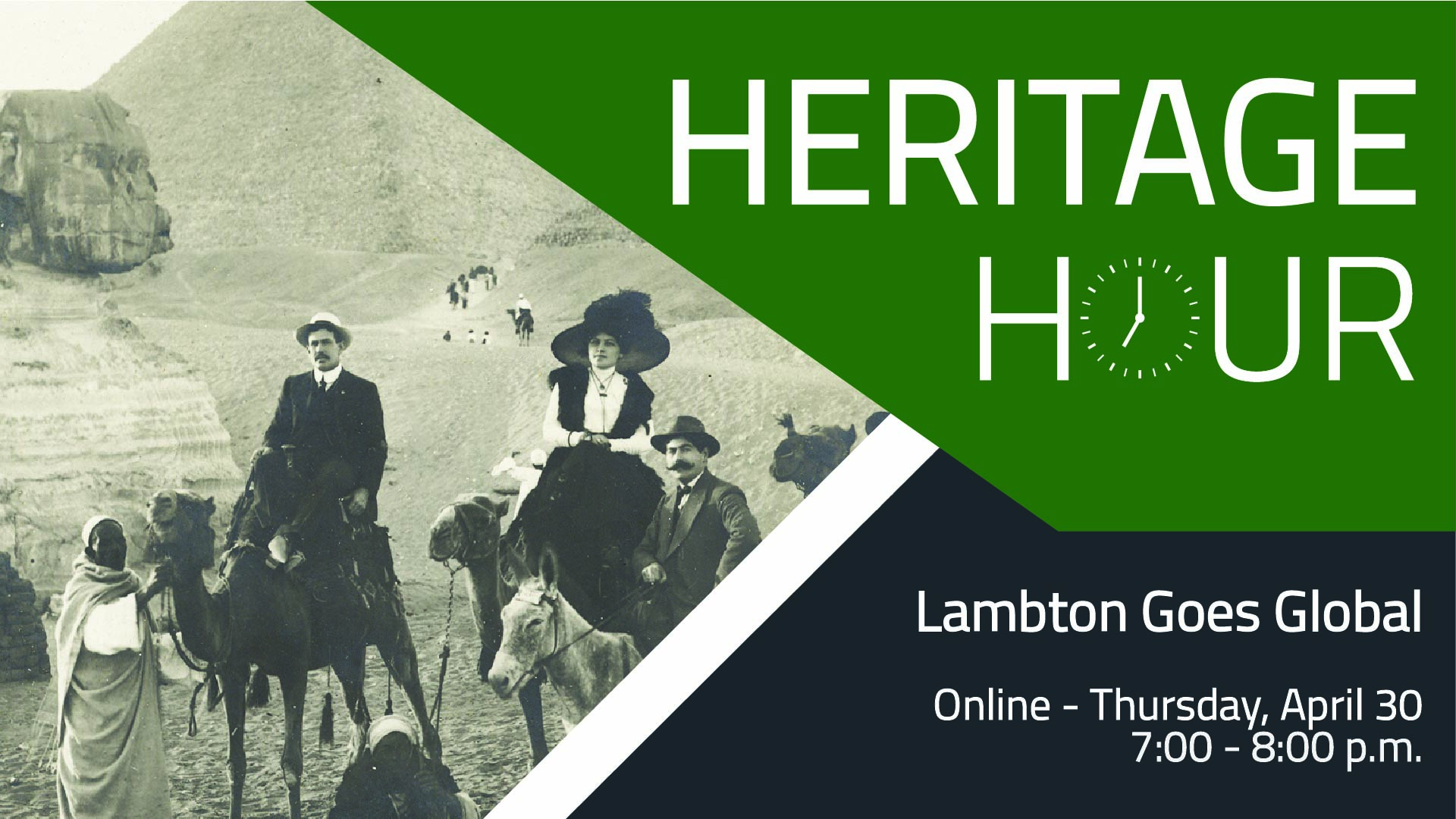 Promotional Image for Lambton Heritage Hour