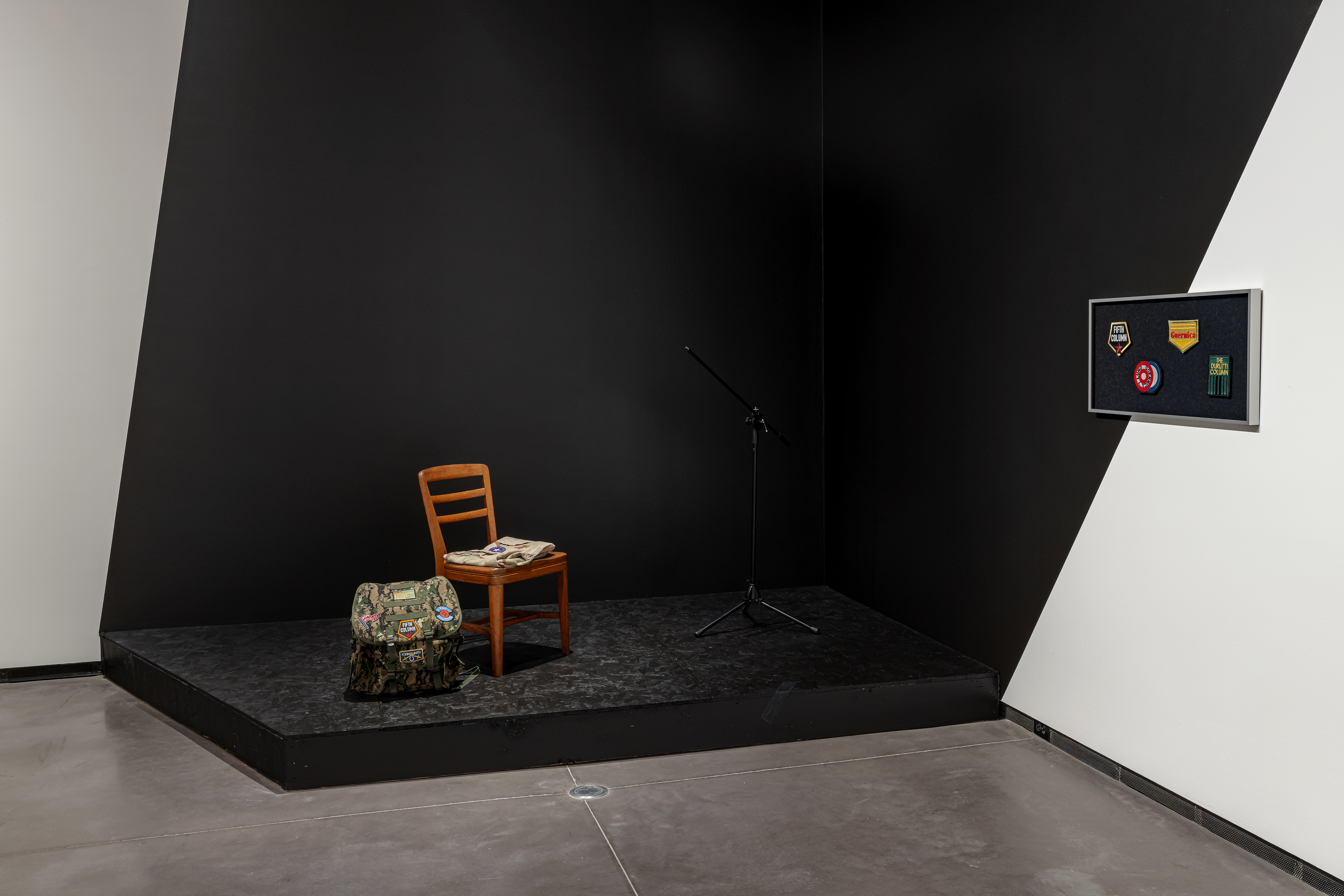An Abridged Sonic History of Global Conflict A performance stand