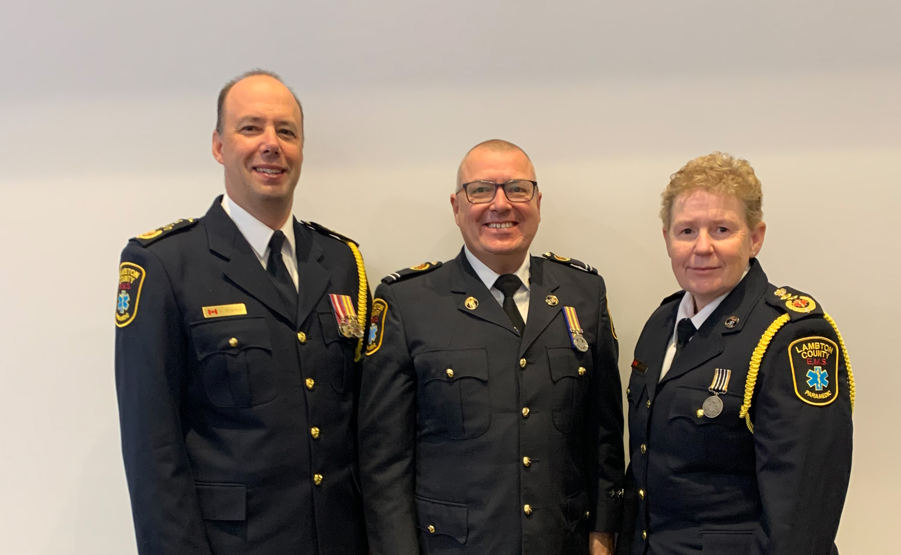 EMS Staff recognized at Lambton County Council