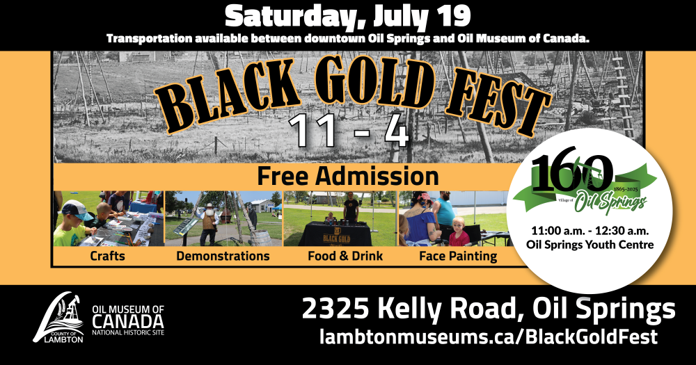 Black Gold Fest promotional ad
