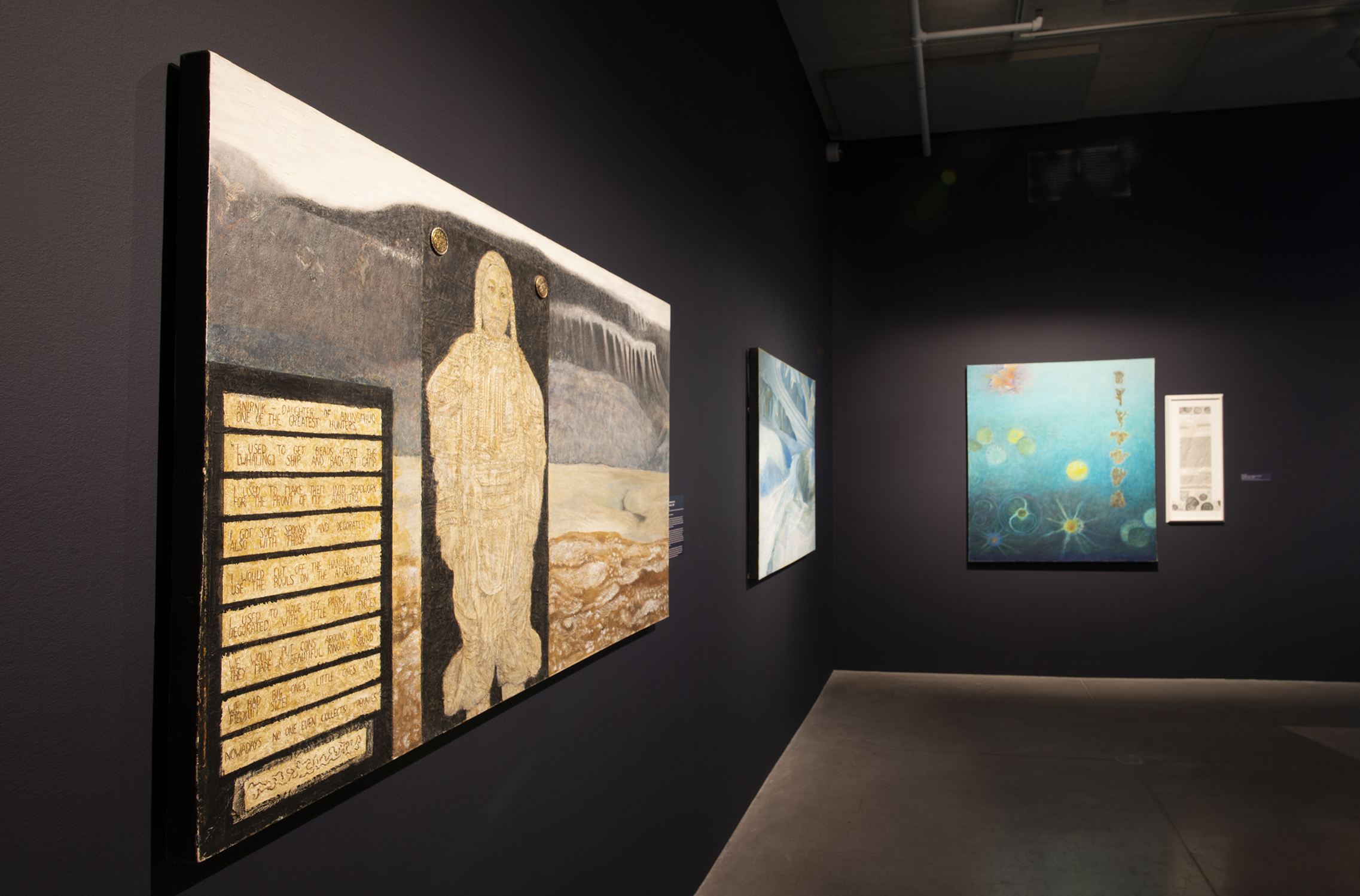 Facing North, Installation Image Facing North, Installation Image