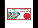 Tourism Sarnia-Lambton gift certificate